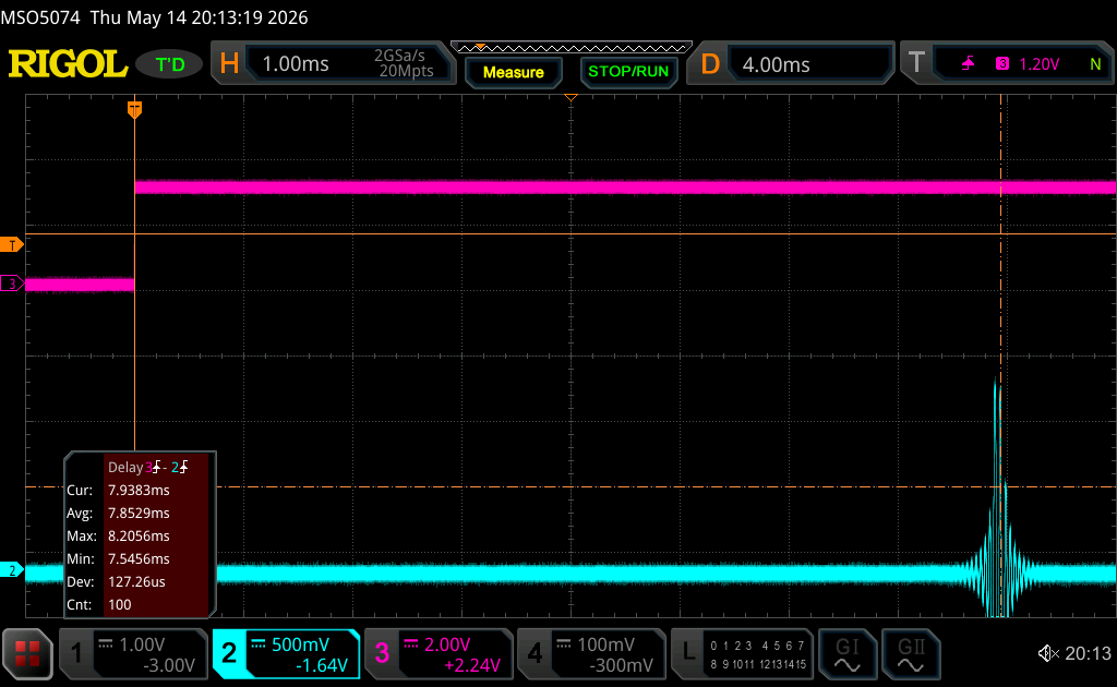 Latency scope capture